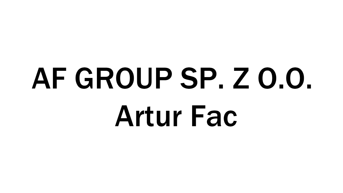 AF GROUP SP. Z O.O.