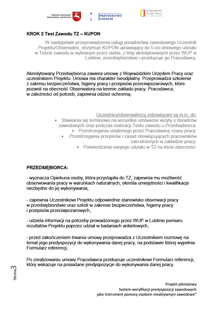 Test zawodu informacje dla Przedsiebiorc w1024 3